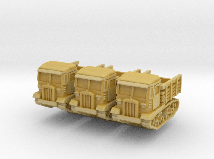 STZ-5 tractor (x3) 1/200 3d printed