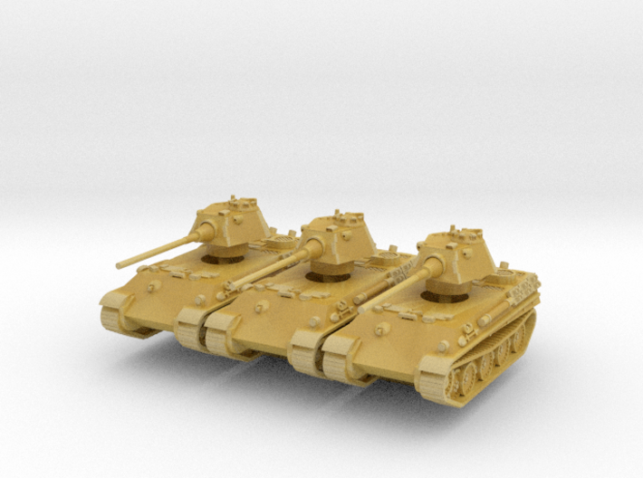 Panther F (x3) 1/200 3d printed