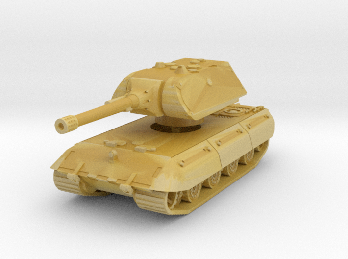 E 100 Maus 150mm (side skirts) 1/220 3d printed
