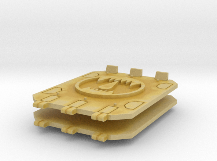 Toothed Mouth Jericho Tank doors #2 3d printed