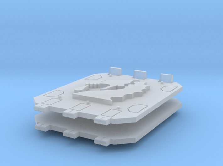 Bloodied Dragons Jericho tank doors 3d printed