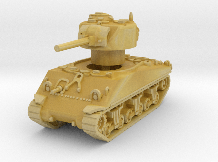 M4A3 Sherman 75mm late 1/160 3d printed