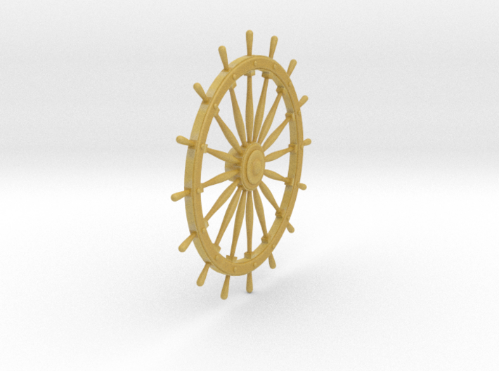 Ship's Wheel 3d printed