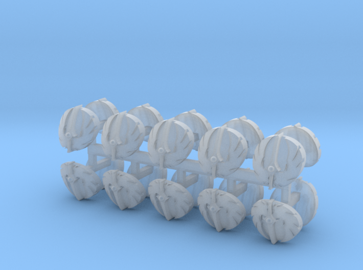 Commission 253 shoulder pad icons x20 3d printed
