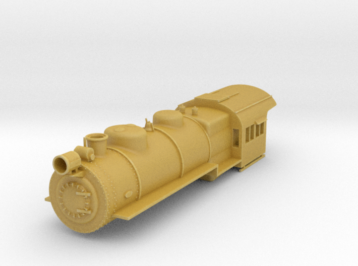 PRR H8/9/10 Boiler Shell S Scale 3d printed