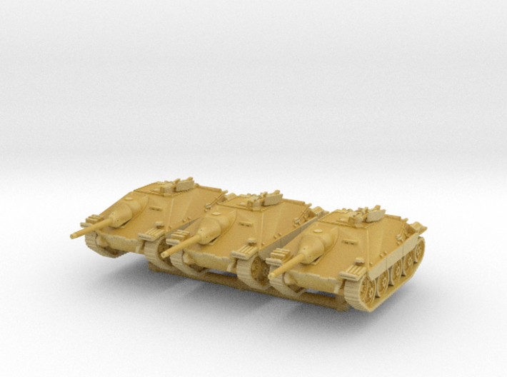 Jagdpanzer 38(t) mid (x3) 1/285 3d printed