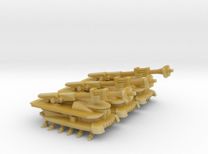 1&quot; Self-Propelled Heavy Artillery Turbolaser (3) 3d printed