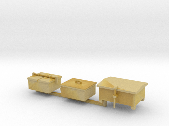 O Railroad Signal Boxes - Small 3d printed