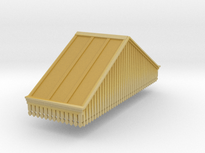 Platform Canopy Section 3 LH - N Scale 3d printed