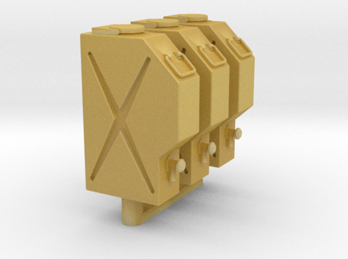 British tank water cans WW2 type C 3d printed