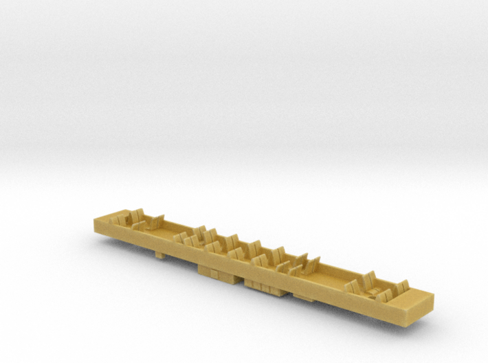 NSDC - Siemens T Car Dummy Chassis - N Scale 3d printed