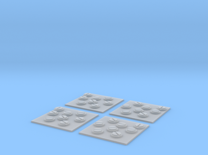 x4 Scatter Mine Tokens 3d printed