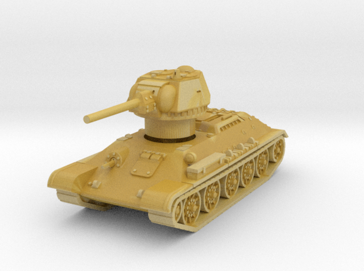 T-34-76 1942 fact. 183 early 1/144 3d printed