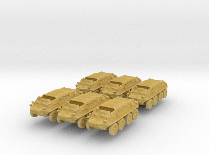 BTR 60 P (closed) (x6) 1/400 3d printed