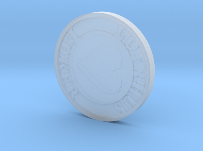 Poker chip 3d printed