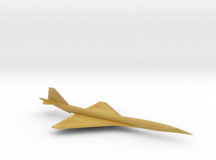 1/600 BOEING 2707 SUPERSONIC TRANSPORT (SINGLE) 3d printed 