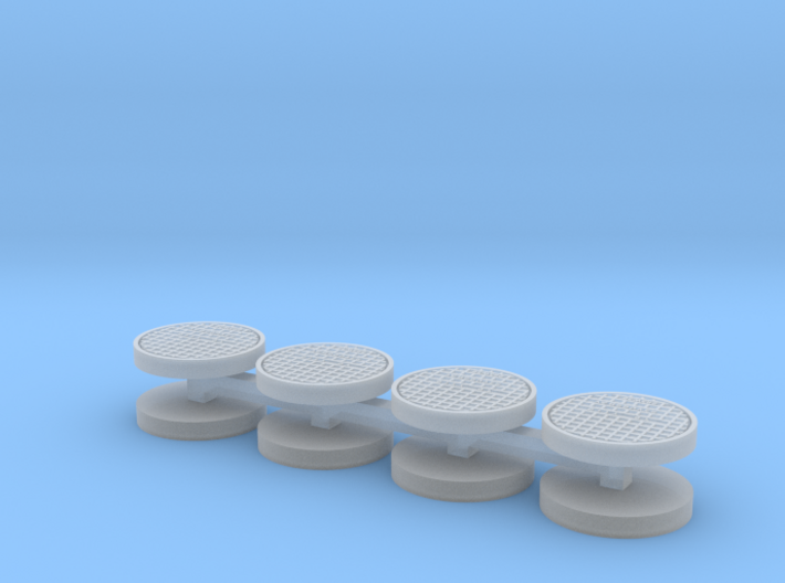 ~32 HO inch Manhole Covers 3d printed