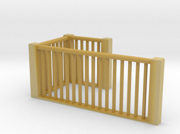 1:48 scale upper railings 3d printed