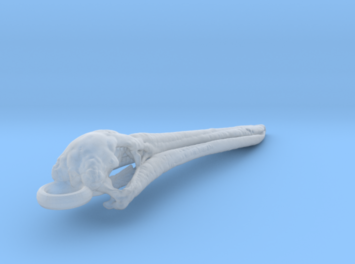 Pelican Skull Pendant 3d printed