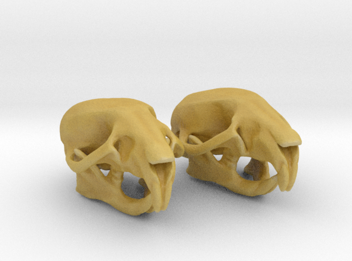 Rat Earrings (pair of 2 earrings) 3d printed