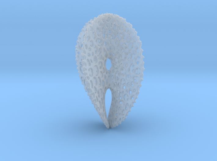 Chen-Gackstater Surface with Voronoi Texture 3d printed