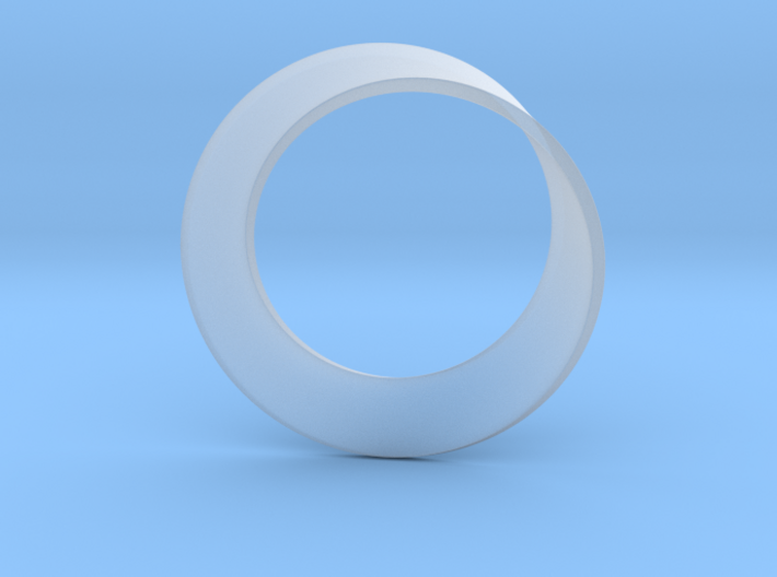 0154 Mobius strip (p=1, d=10cm) #002 3d printed