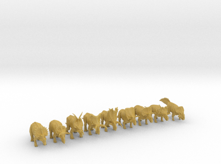 Ceratopsian small package 3d printed