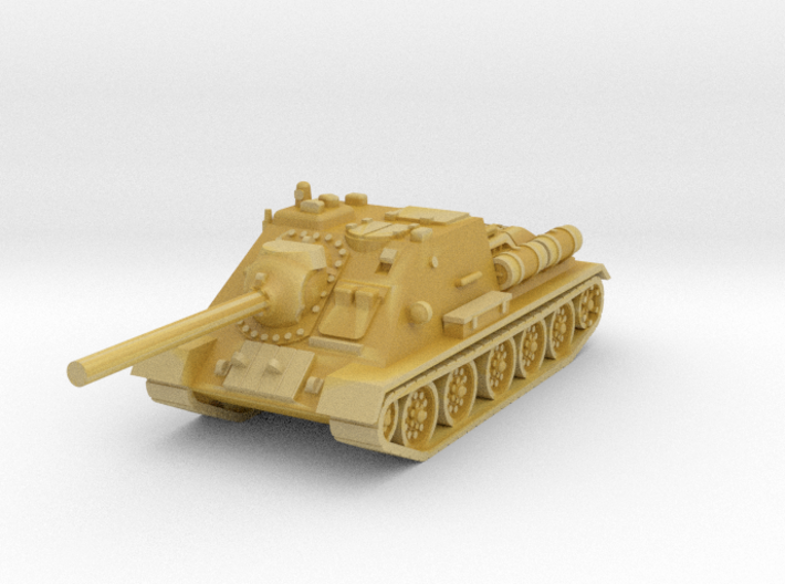 SU-85 tank 1/220 3d printed