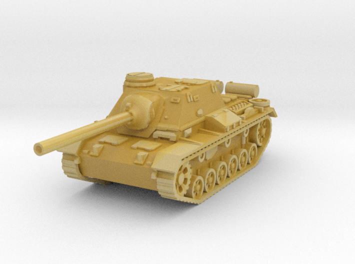 SU-85I Tank 1/220 3d printed