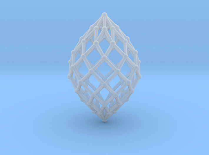 0578 Polar Zonohedron V&amp;E [9] #002 3d printed