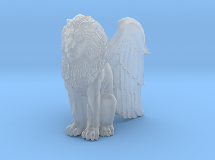 Lion, Winged, 42mm 3d printed