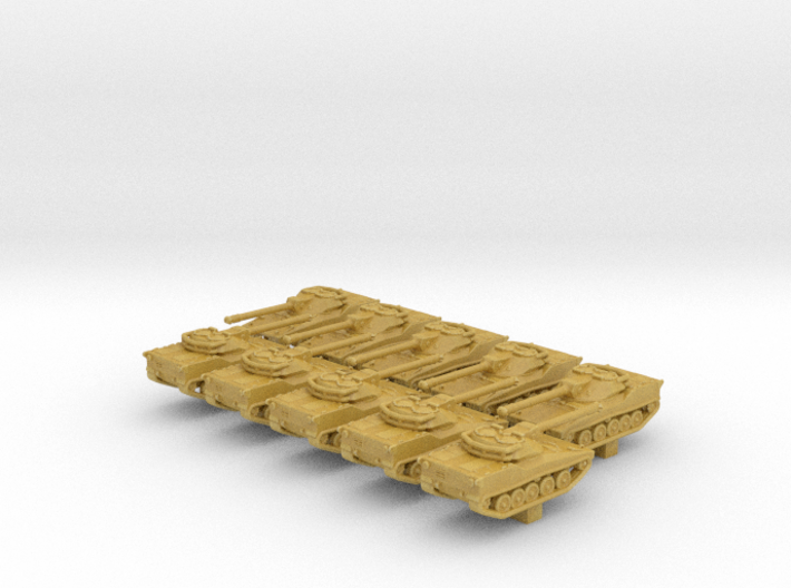 1/600 US Rapid Deployment Force Light Tank x10 3d printed 