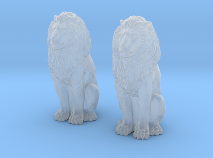 Lions Twin 3d printed