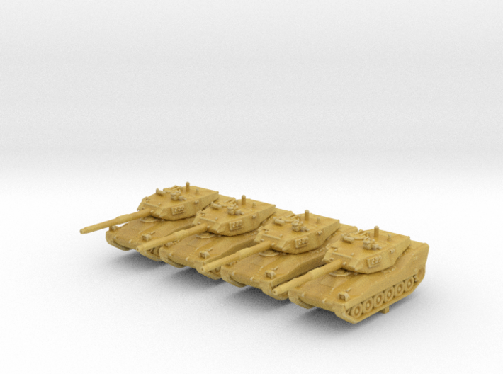 1/285 (6mm) British VFM Mk.5 Light Tank x4 3d printed