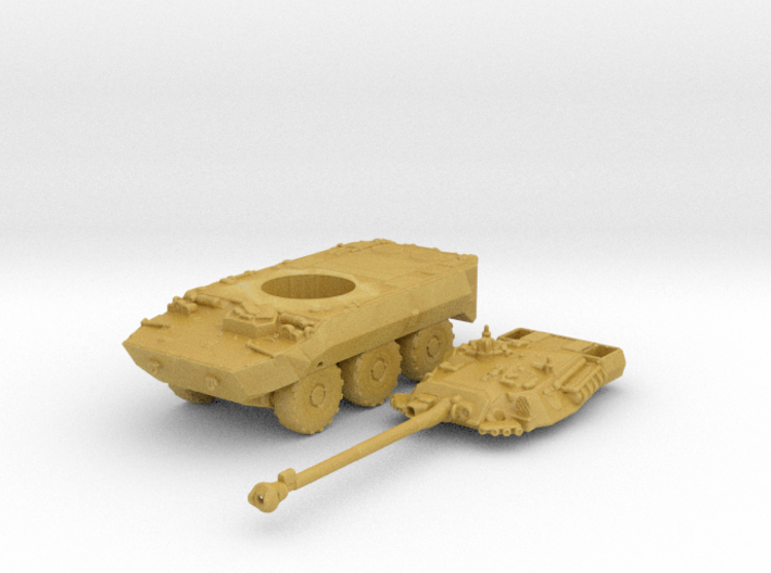 1/144 French AMX-10RCR LRV 3d printed 