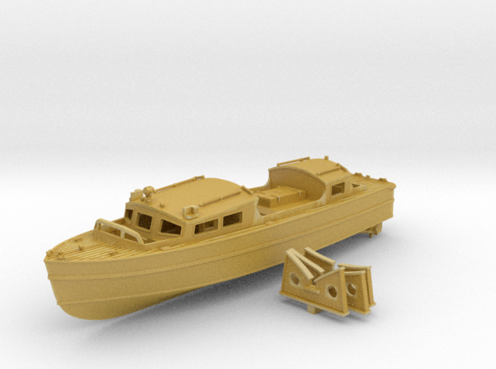 1/200 Royal Navy 35ft Fast Motor Boat 3d printed 