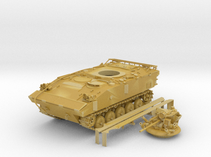 1/72 French AMX-10P Infantry Fighting Vehicle 3d printed 