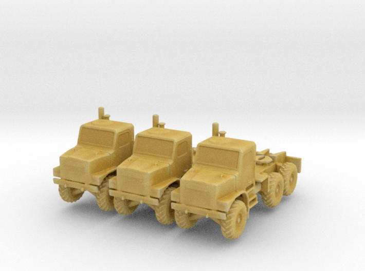 Oshkosh MK31 MTVR Semi (x3) 1/350 3d printed