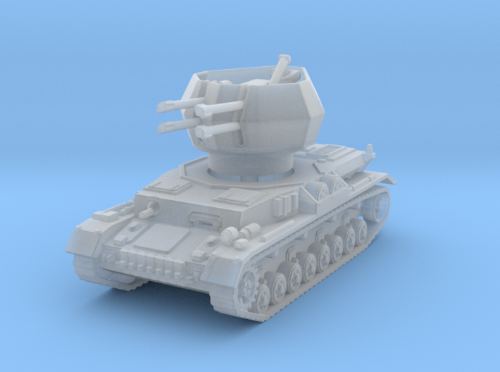 Flakpanzer IV Zerstorer 1/220 3d printed