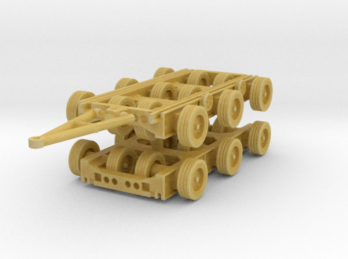 Culemeyer Trailer 3 axis (x2) 1/220 3d printed
