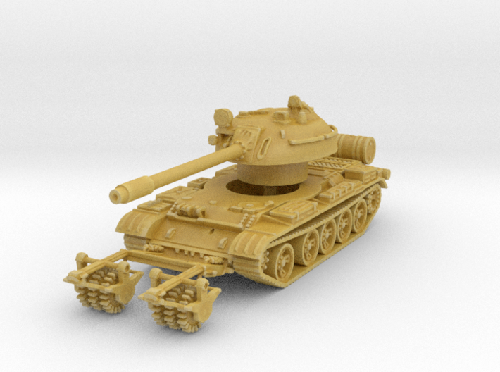 T-55 KMT-5 Mine Roller 1/100 3d printed
