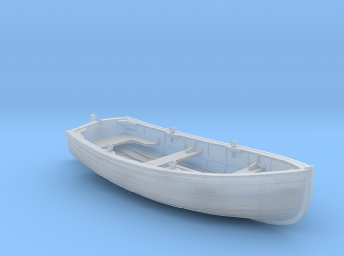 1/35 Scale Allied 10ft Sailing Dinghy x1 3d printed