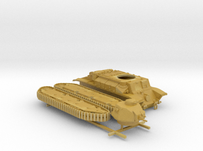 1/87 (HO) French Char D2 Medium Tank 3d printed 