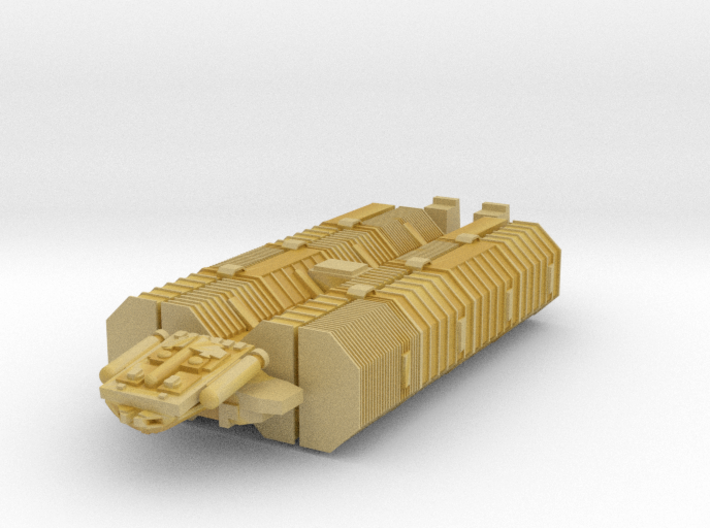 BSG Geminon Freighter Small 1.2&quot; long 3d printed