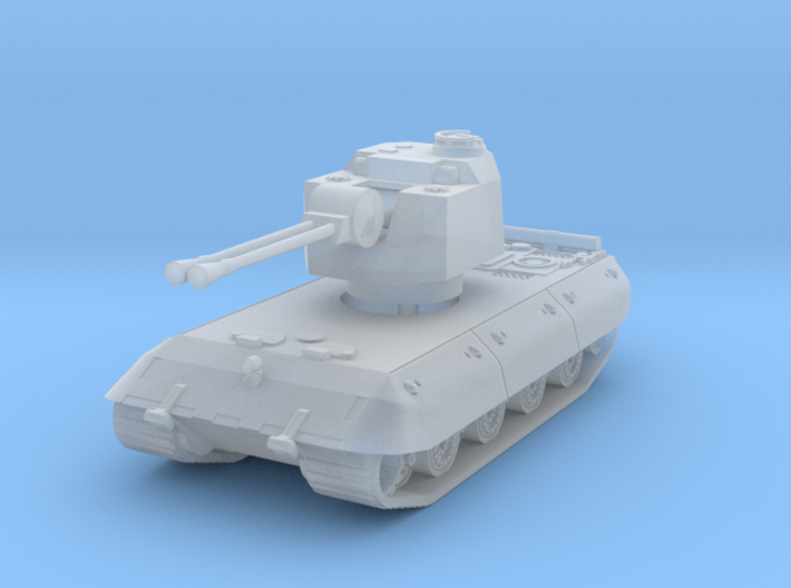 Flakpanzer E-100 55mm 1/100 3d printed
