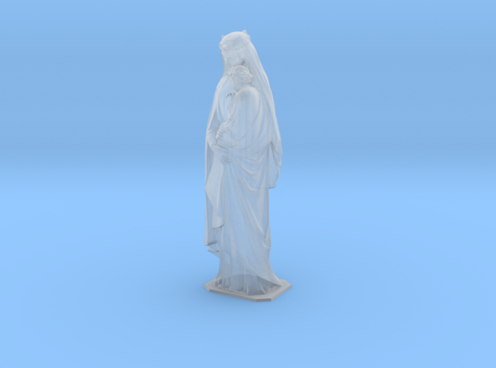 1:48 Madonna And Child 10' Statue 3d printed