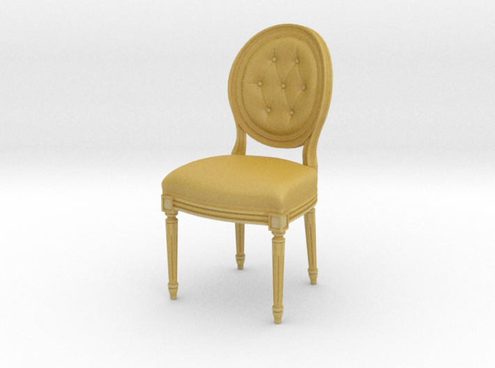 1:22 Louis XVI Side Chair (Custom Scale) 3d printed
