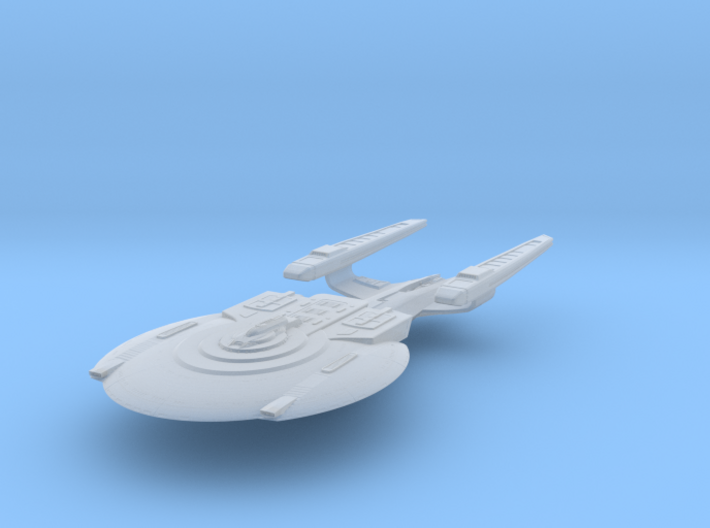 Federatoin Nevada Class BattleShip 3d printed