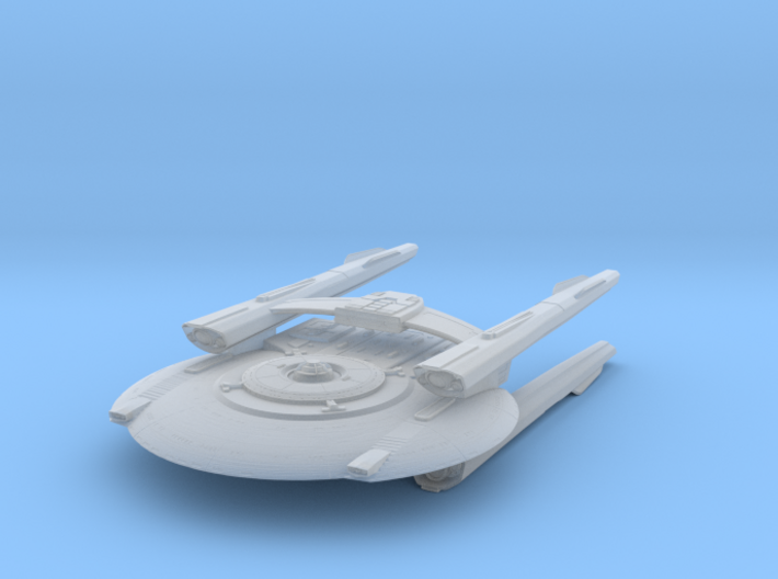 Federation KittyHawk Class II refit BattleCruiser 3d printed