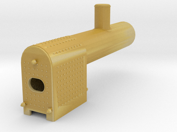 Tractor Boiler, HO scale 3d printed
